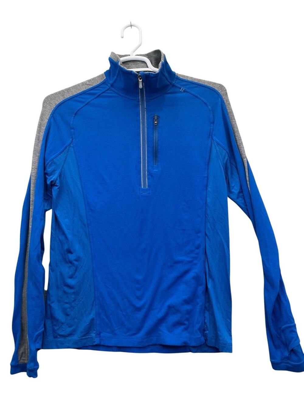 Lululemon Metal Vent Tech Royal Blue 1/4 Zip Pullover Long Sleeve Shirts Size L